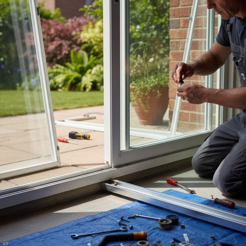 Local Folding Door Repair pros at work